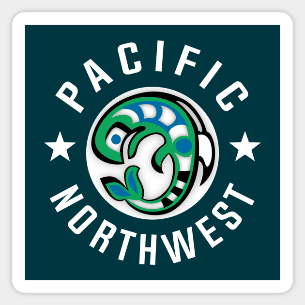 Pacific Northwest Sticker by SeattleDesignCompany